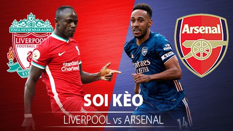 TỶ LỆ và dự đoán kết quả Liverpool - Arsenal